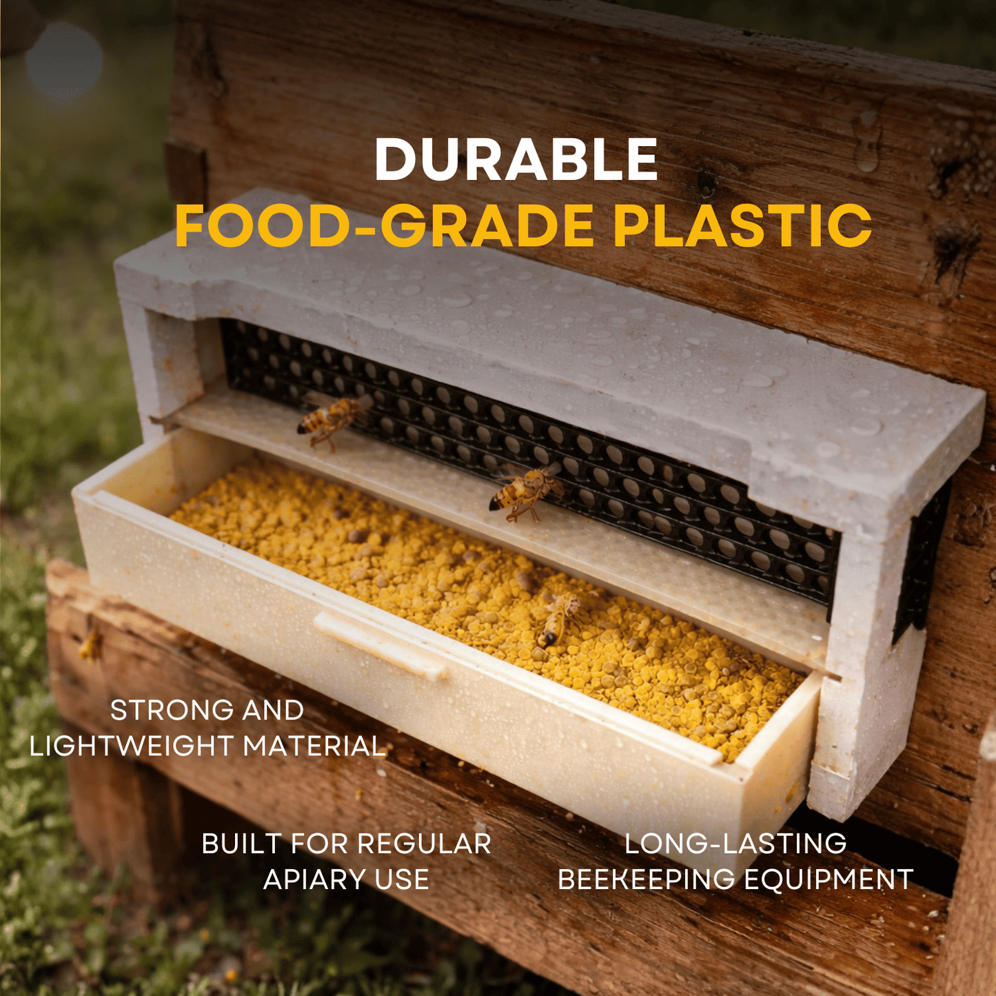 BeeReady Bee Pollen Trap – Efficient Pollen Collector for Apis Cerana Indica