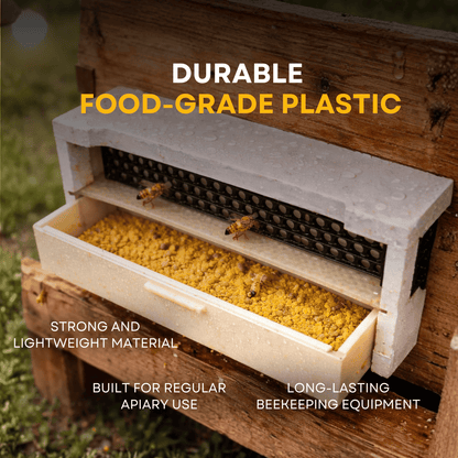 BeeReady Bee Pollen Trap – Efficient Pollen Collector for Apis Cerana Indica