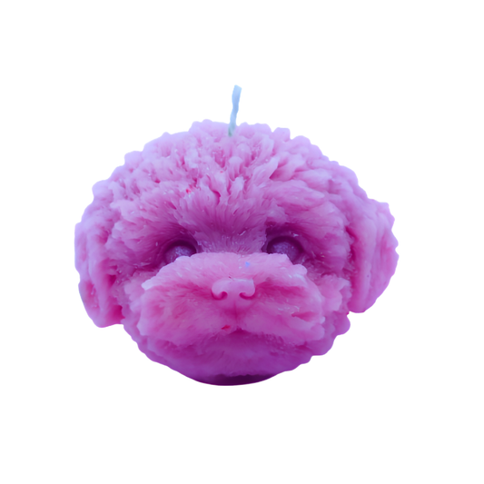 Beeready Harvesters Cute Dog Shape Beeswax Scented Candle | Handmade Decorative Aroma Candle for Home Décor | Pack of 2