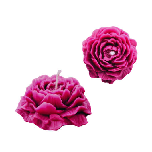 Beeready Harvesters Lotus Drift Floating Beeswax Candle | Large Floral Decorative Candle for Bowls, Home Styling & Festive Décor | Pack of 2