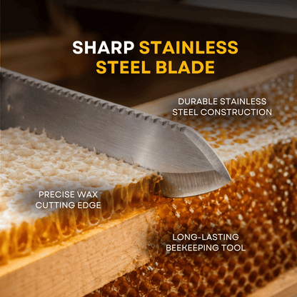 BeeReady Uncapping Knife – Stainless Steel Honey Extraction Tool
