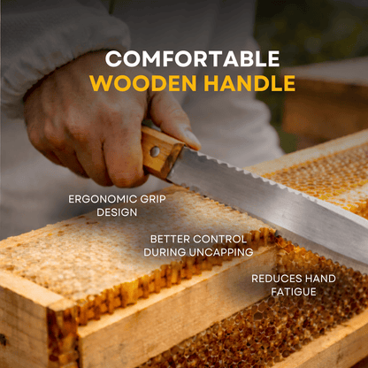 BeeReady Uncapping Knife – Stainless Steel Honey Extraction Tool