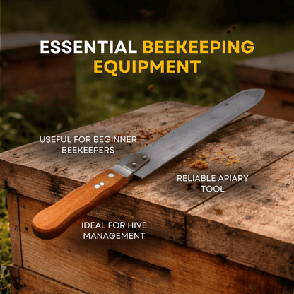 BeeReady Uncapping Knife – Stainless Steel Honey Extraction Tool
