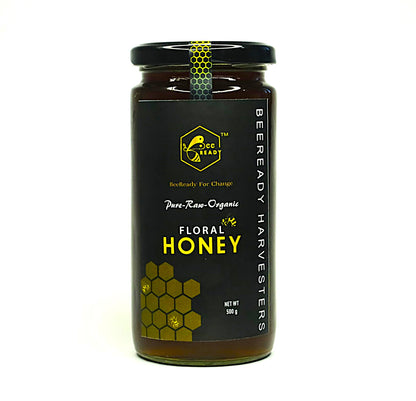 BeeReady Ajwain Flora Honey 500g – Raw Pahadi Honey | No Added Sugar