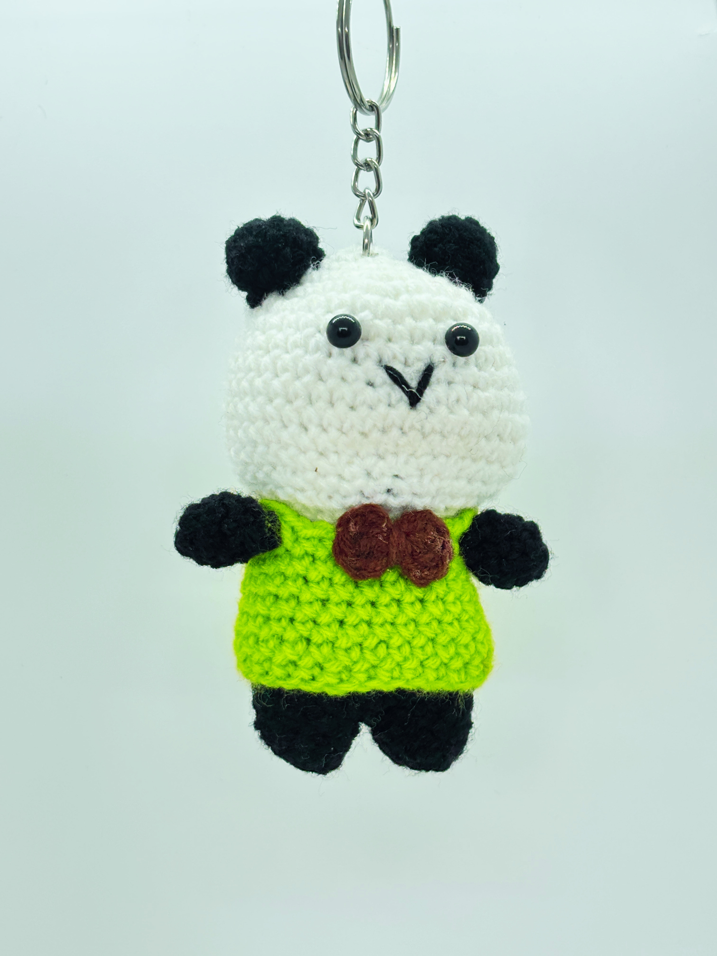 Cute Handmade Crochet Panda Teddy Keychain | Bags, Keys & Gifts