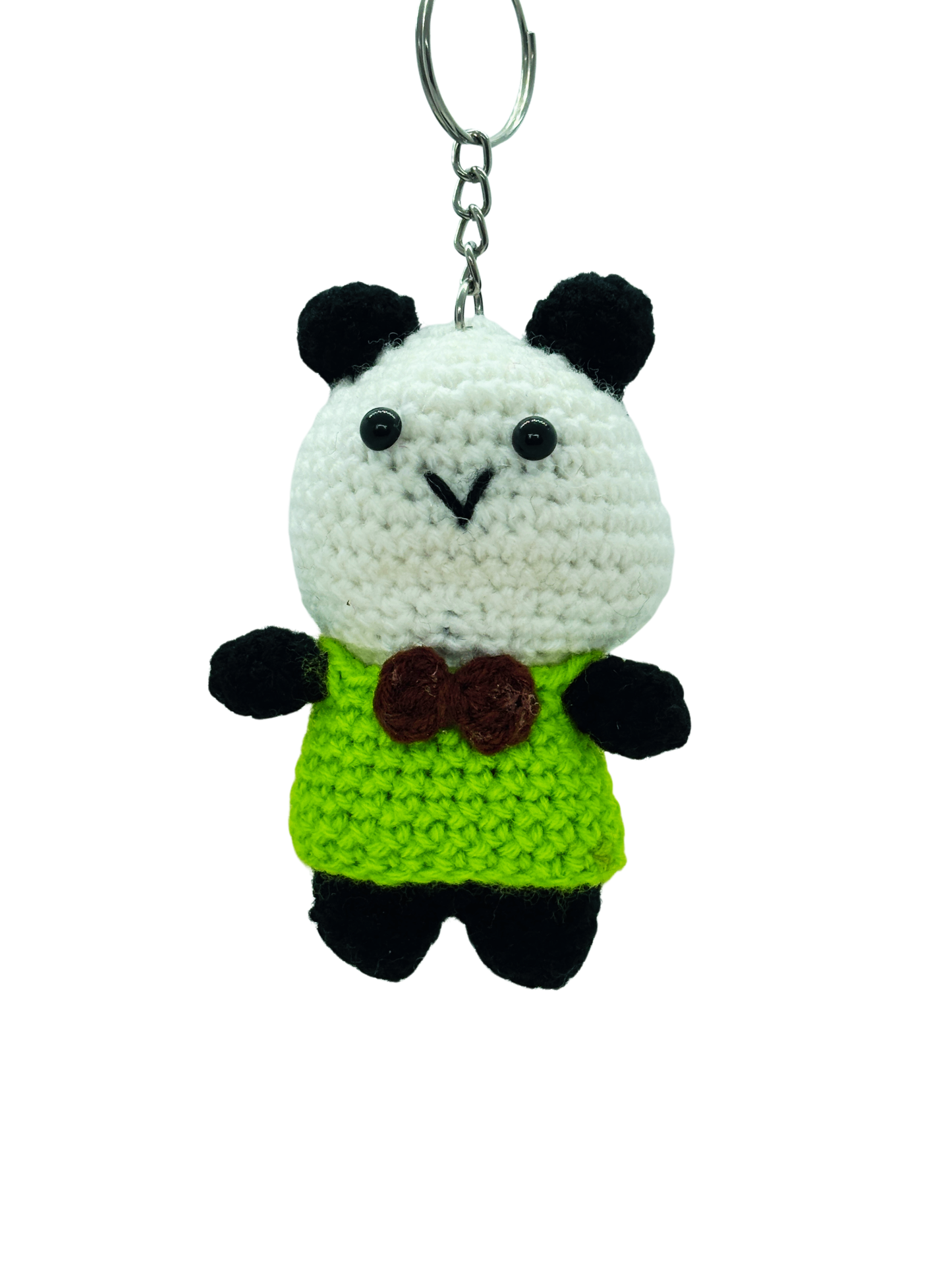 Cute Handmade Crochet Panda Teddy Keychain | Bags, Keys & Gifts