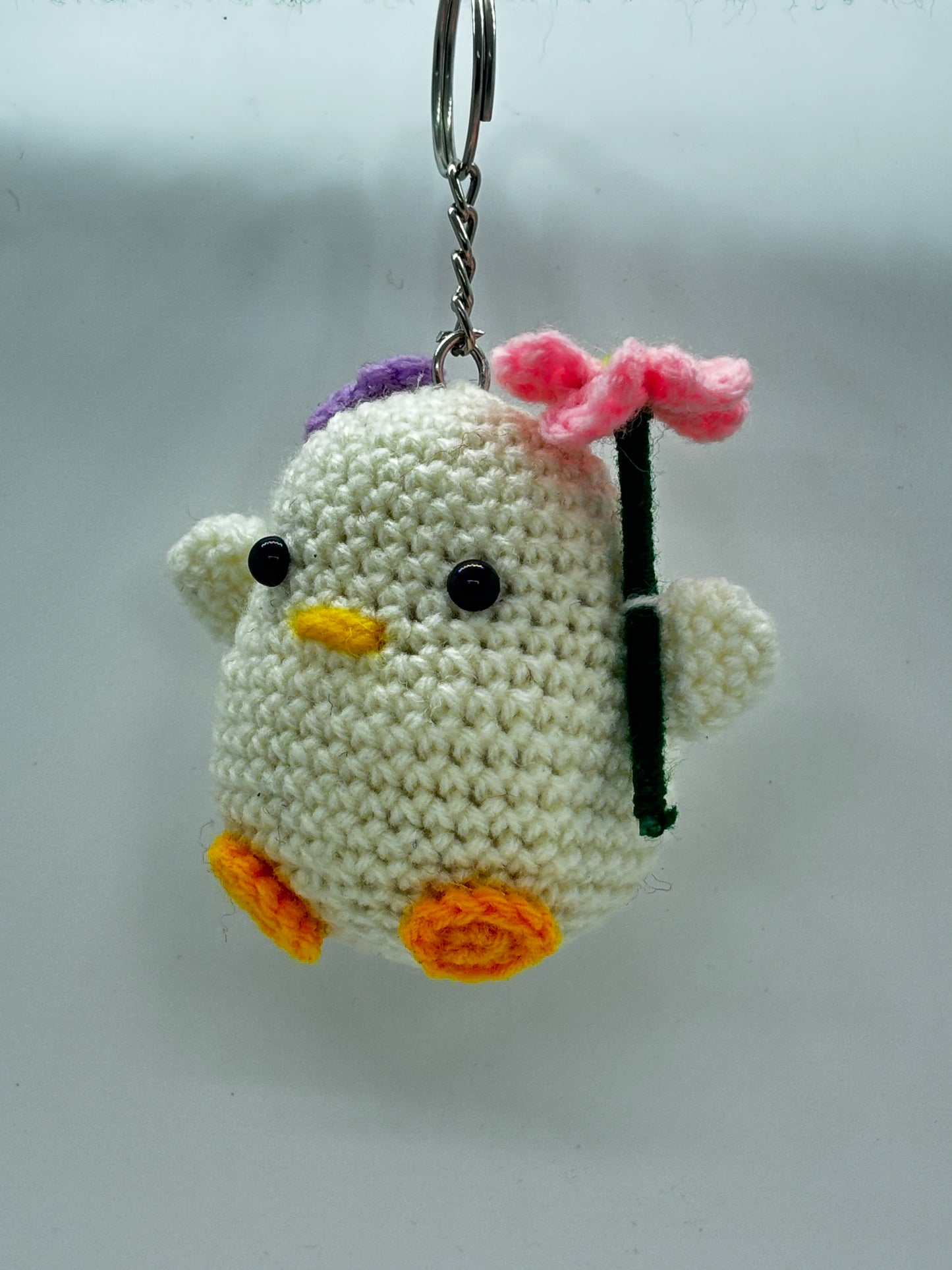 Chiki Keychain Handmade Crochet Chiki Keychain | Cute Bag & Key Charm