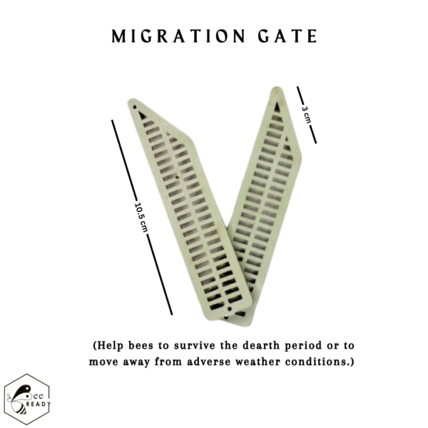 Beekeeping Migration Gate ( Pack of 10 )| Essential beekeeping Equipment - Image 2